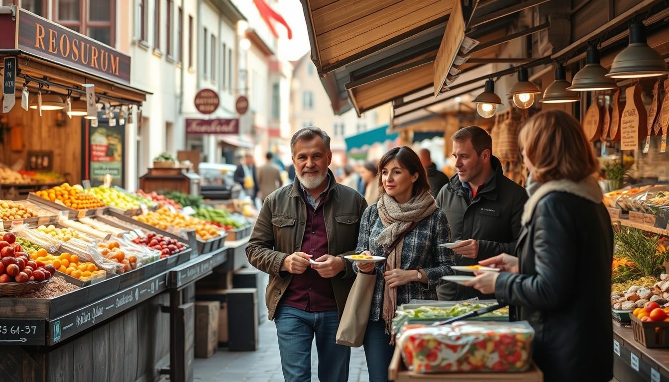 Local food experiences with a clear plan